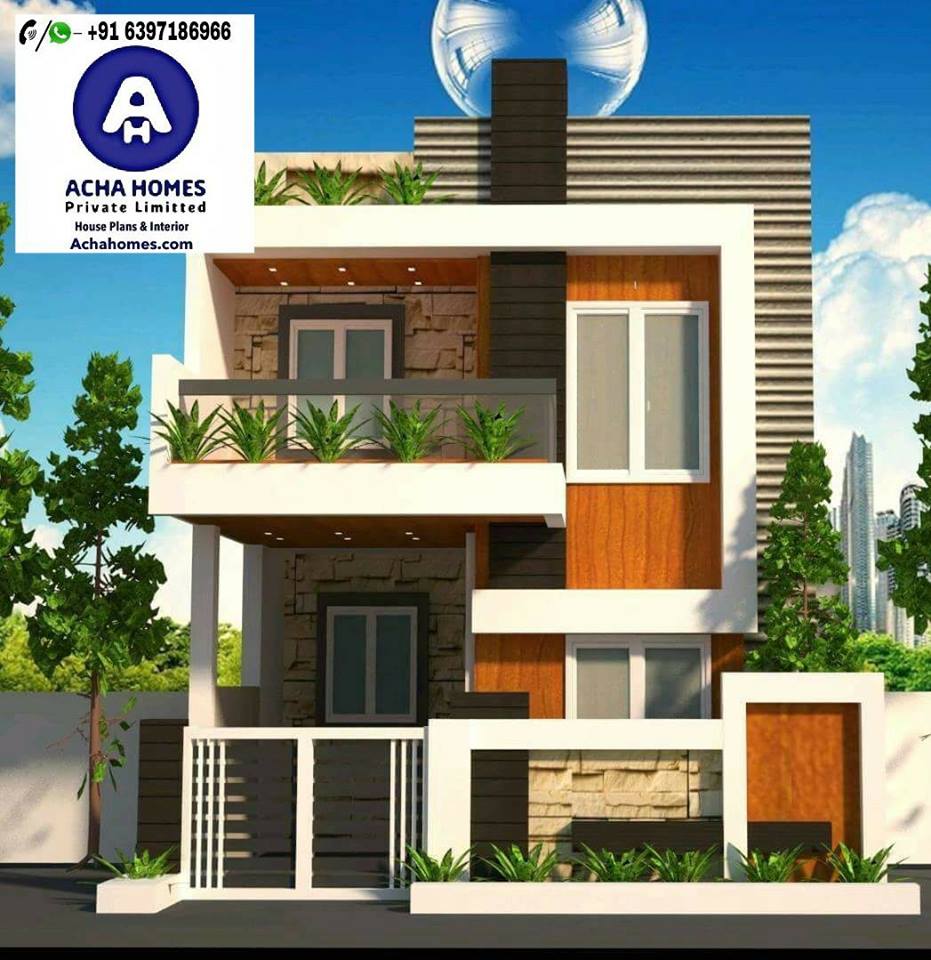 2 BHK Modern Home  Design  India  800  Sq  Ft  Modern Homes