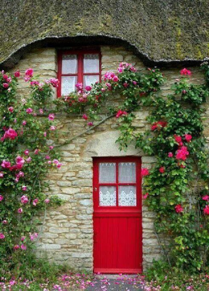 Traditional Decorating tips for home design input with flowers and shrubs