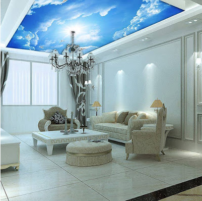 amazing Ceiling Mural Home Design Ideas