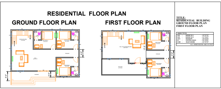 contemporary floor plans