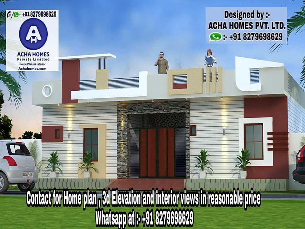 single story home design