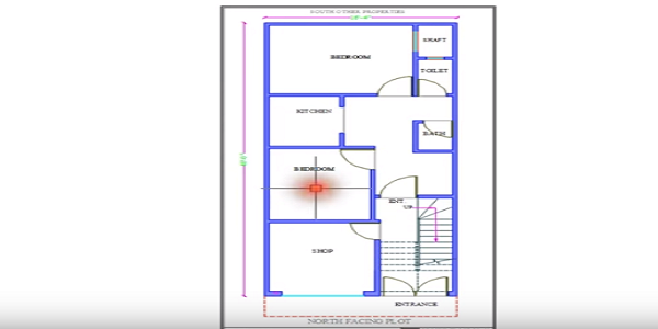 16X40 BEST HOUSE PLAN WITH GROUND FLOOR LAYOUT