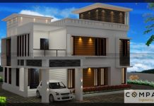 Best West Facing 4 BHK Home Design in 2300 Square Feet Best West Facing 4 BHK Home Design in 2300 Square Feet