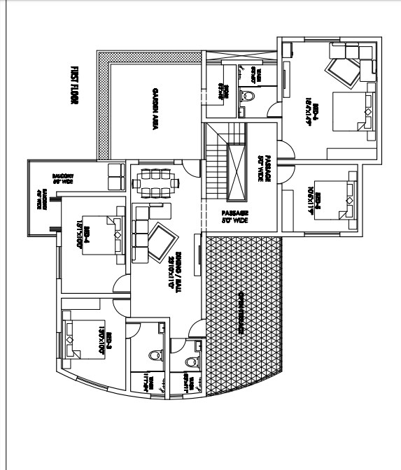 first floor plan 3000 square feet