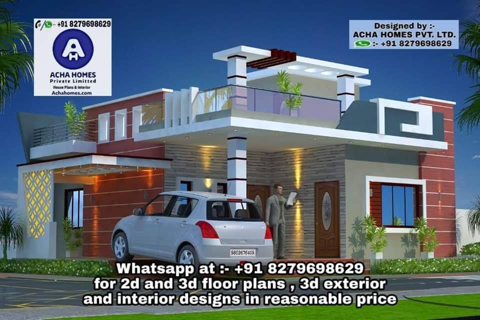 one storey house for small family