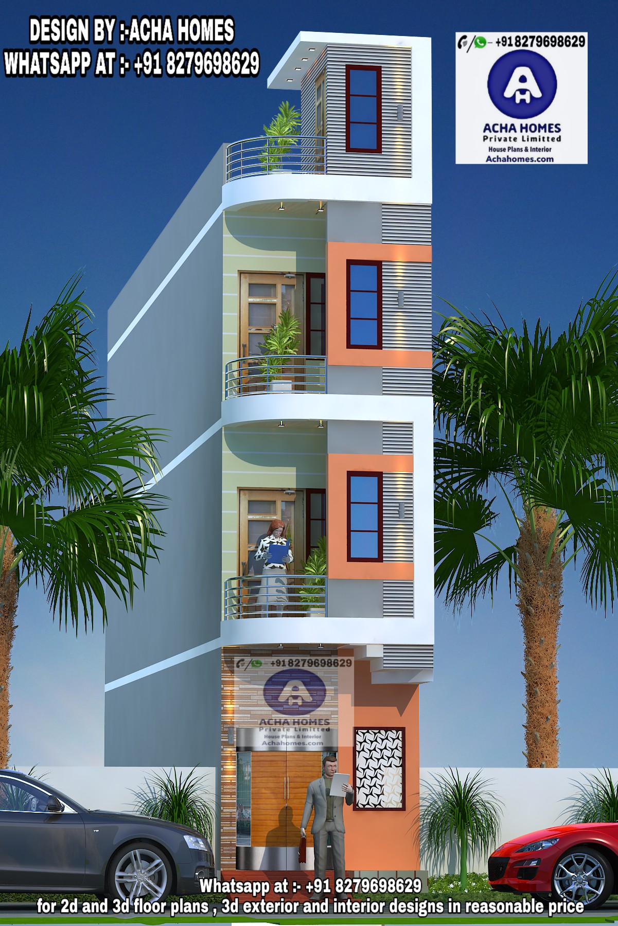 Top Indian 3d Front Elevation Modern Home Design 4 Bhk 2 Bhk 3 Bhk