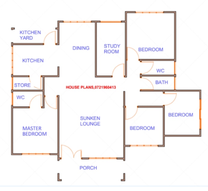 4 bedroom house plan ideas