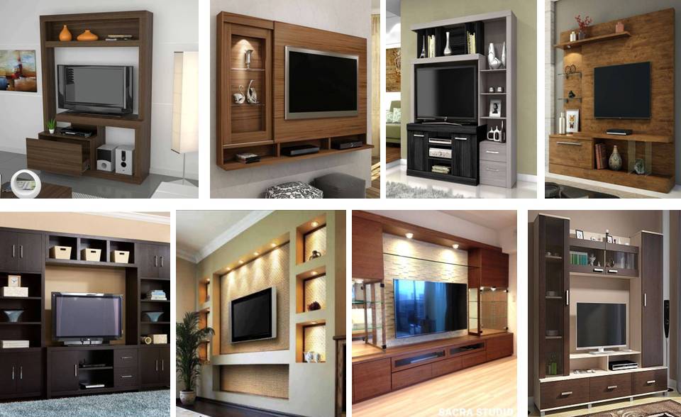 MODERN TV WALL STAND IDEAS