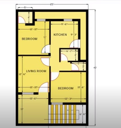 Building Material Quantity,Rate and Cost Estimation of 1000 sqft House in India