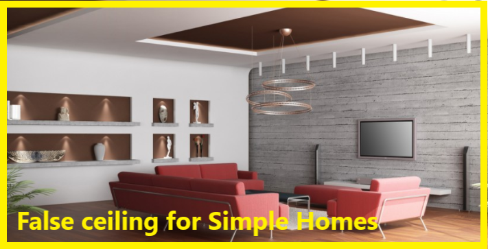  simple false ceiling design for your home