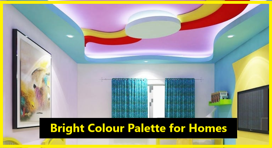 bright Colour palette for homes