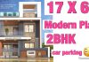 17X60 House Plan as per Vastu 17 X 60 modern house plan as per vastu