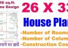 26×33 House Plans in India as per Vastu 26x33 house plans as per vastu