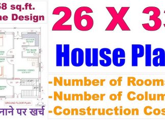 26×33 House Plans in India as per Vastu 26x33 house plans as per vastu