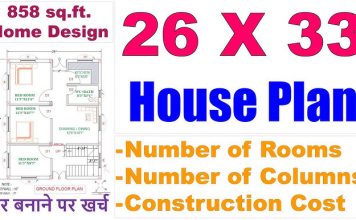 26×33 House Plans in India as per Vastu 26x33 house plans as per vastu